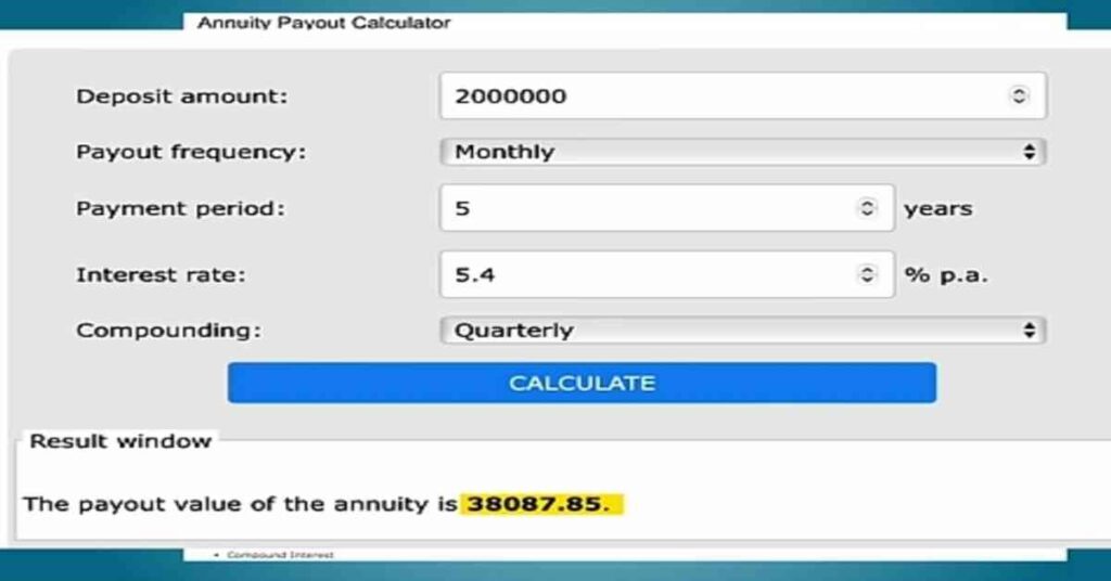 SBI Annuity Deposit Scheme